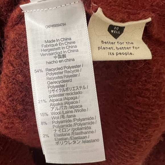 Madewell Alpaca Blend Sweater — XS (Oversized Fit)
EUC - Picture 7 of 11